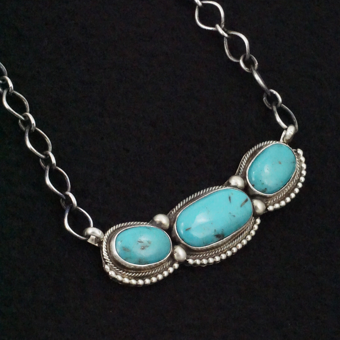 Kathleen Livingston Turquoise & Sterling Silver Necklace