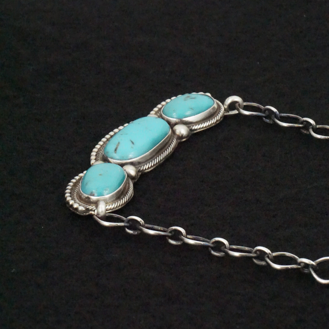 Kathleen Livingston Turquoise & Sterling Silver Necklace