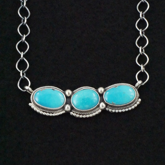 Kathleen Livingston Turquoise & Sterling Silver Necklace