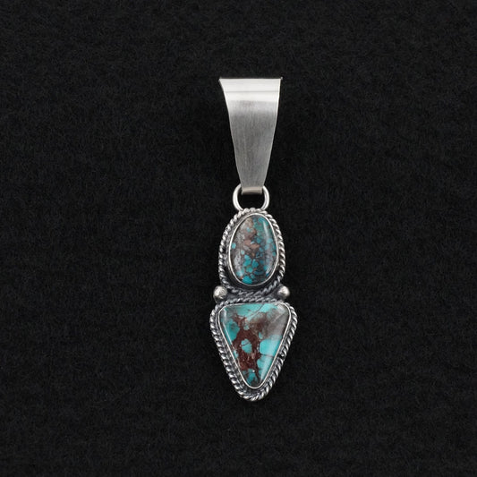 Rena Begay Turquoise & Sterling Silver Pendant