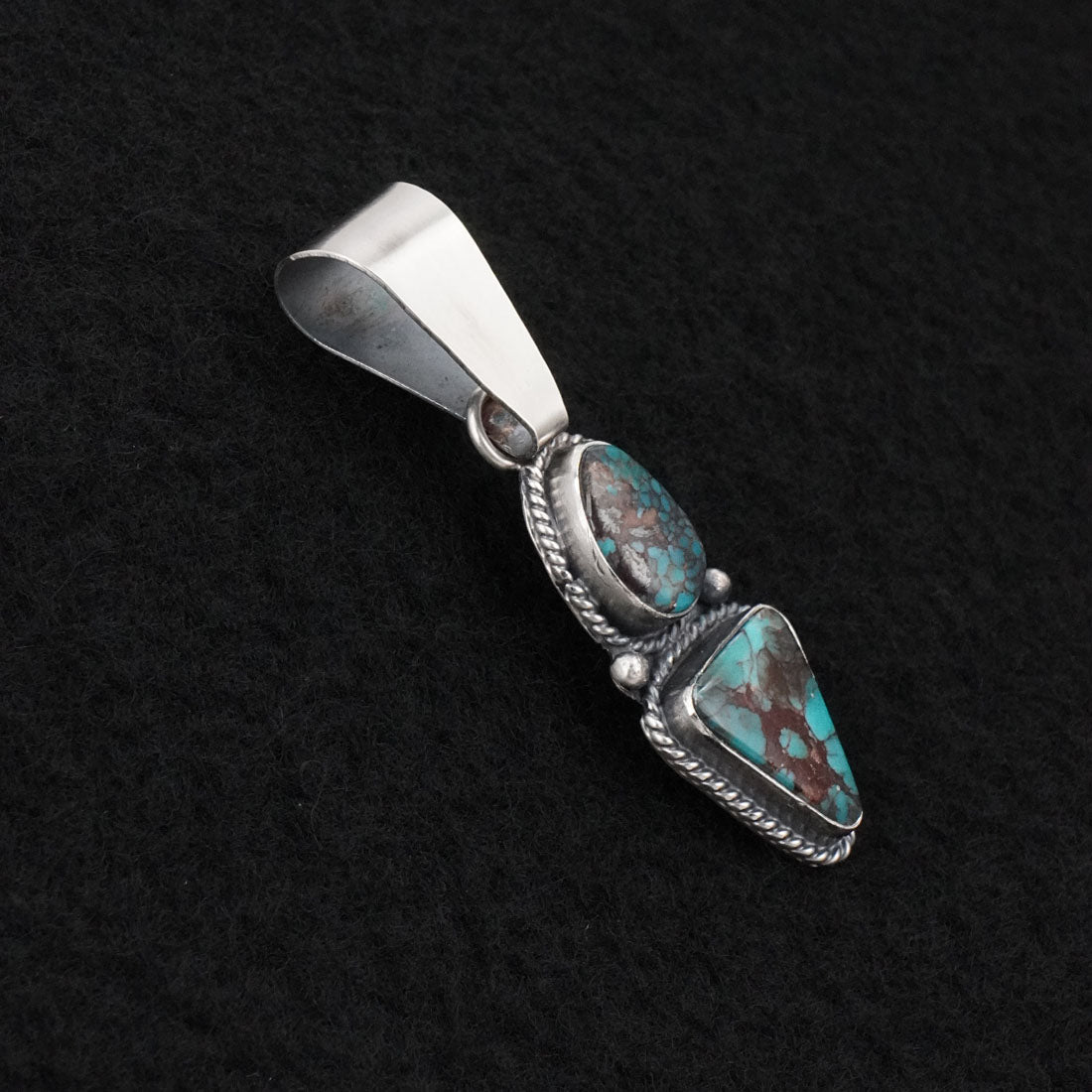 Rena Begay Turquoise & Sterling Silver Pendant