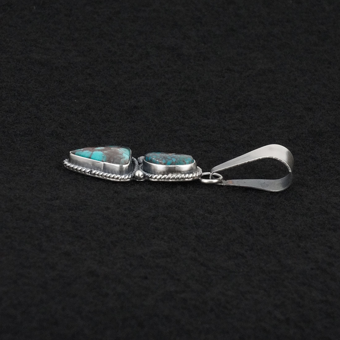 Rena Begay Turquoise & Sterling Silver Pendant