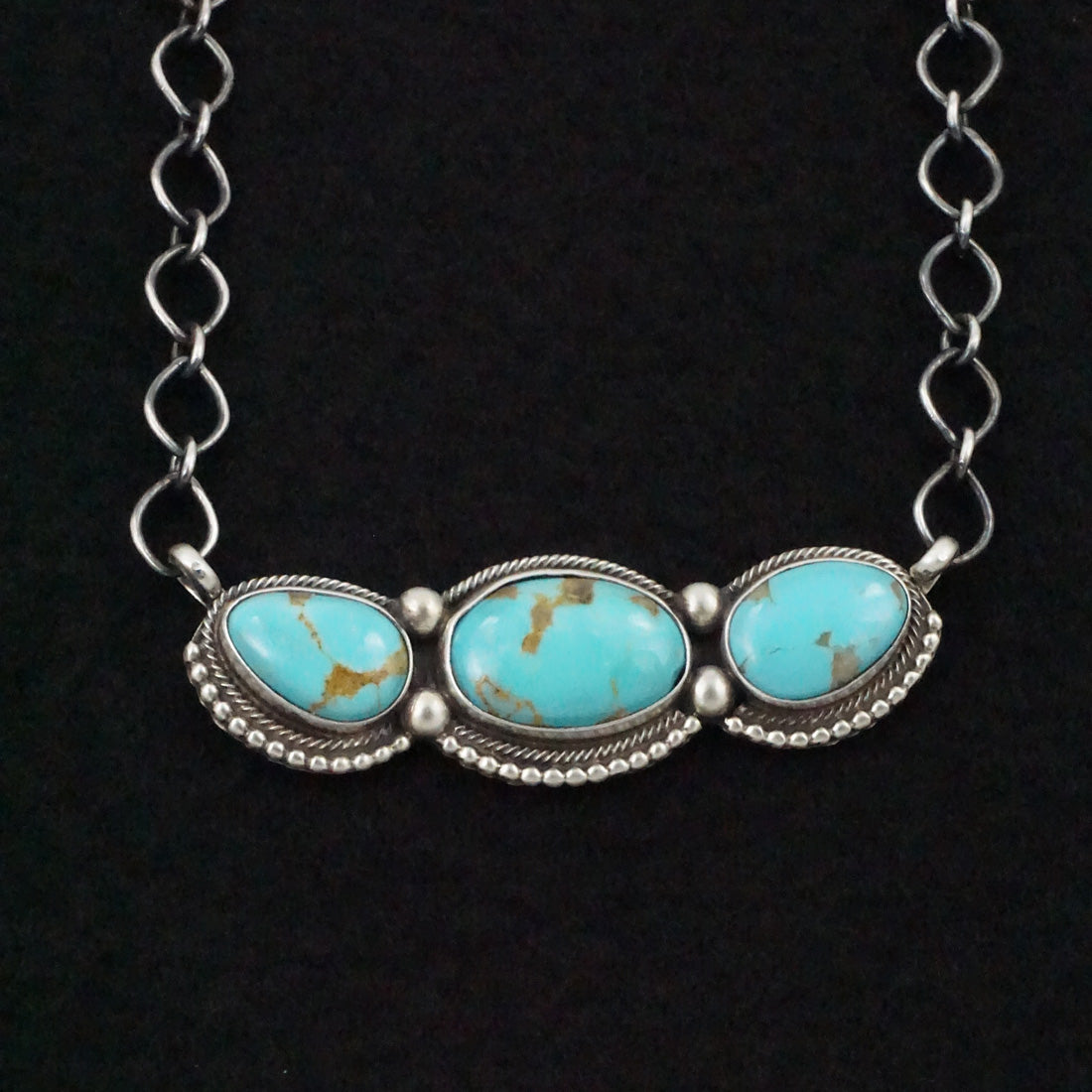 Kathleen Livingston Turquoise & Sterling Silver Necklace