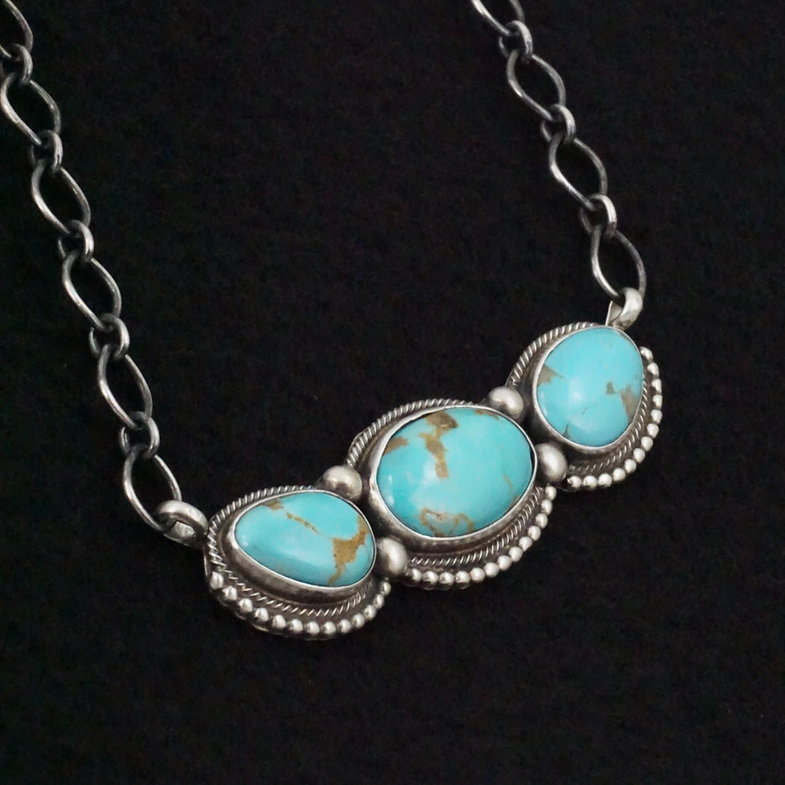 Kathleen Livingston Turquoise & Sterling Silver Necklace