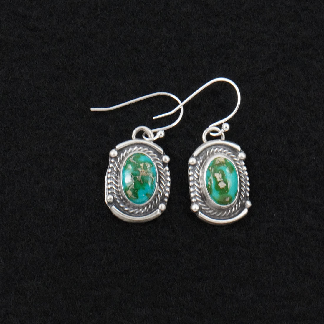 Bobby Johnson Turquoise & Sterling Silver Necklace Set