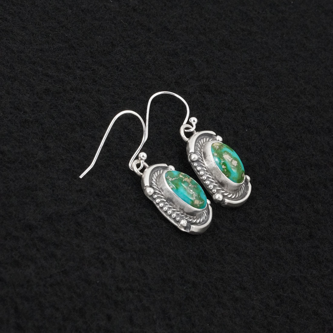 Bobby Johnson Turquoise & Sterling Silver Necklace Set