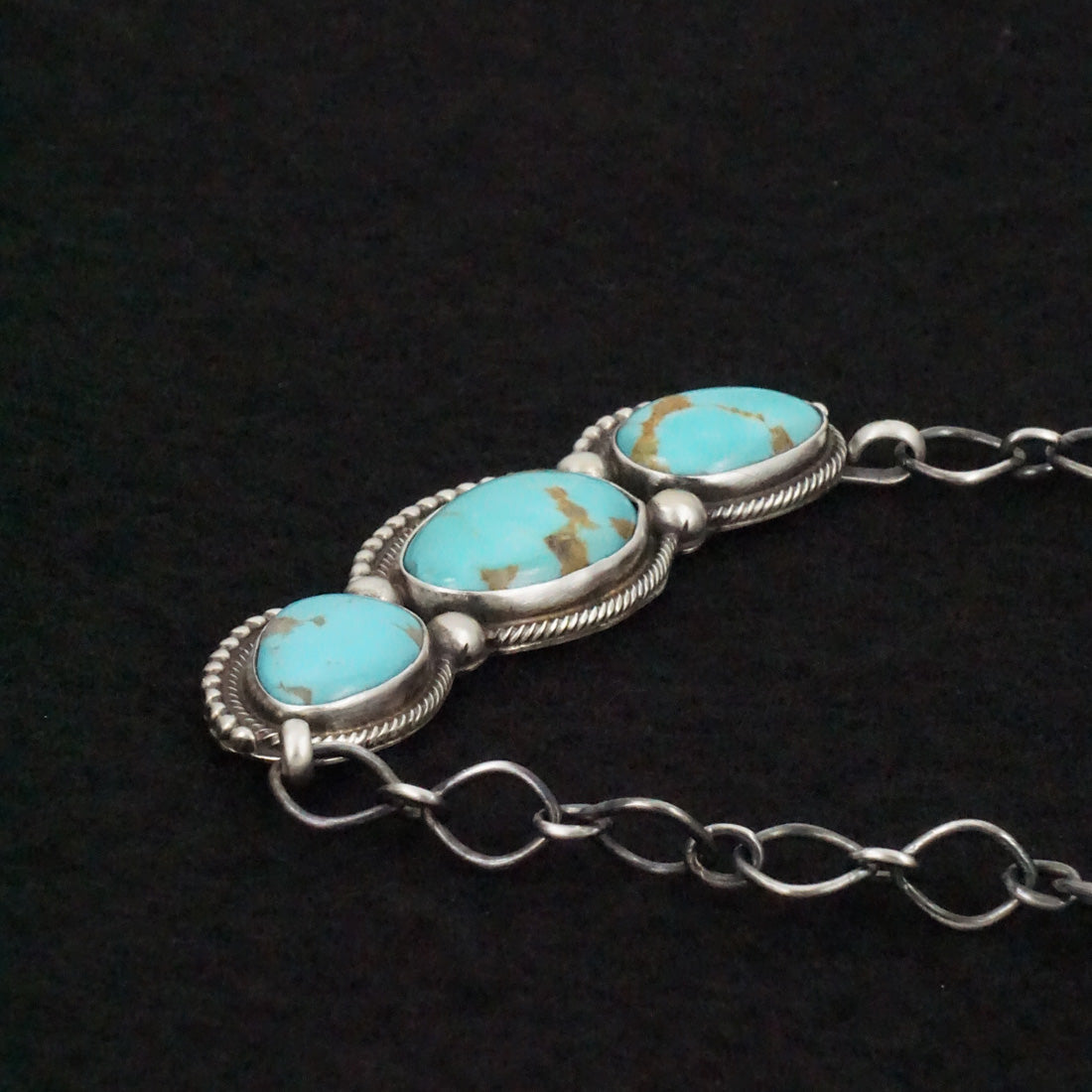 Kathleen Livingston Turquoise & Sterling Silver Necklace