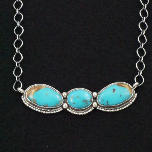 Kathleen Livingston Turquoise & Sterling Silver Necklace