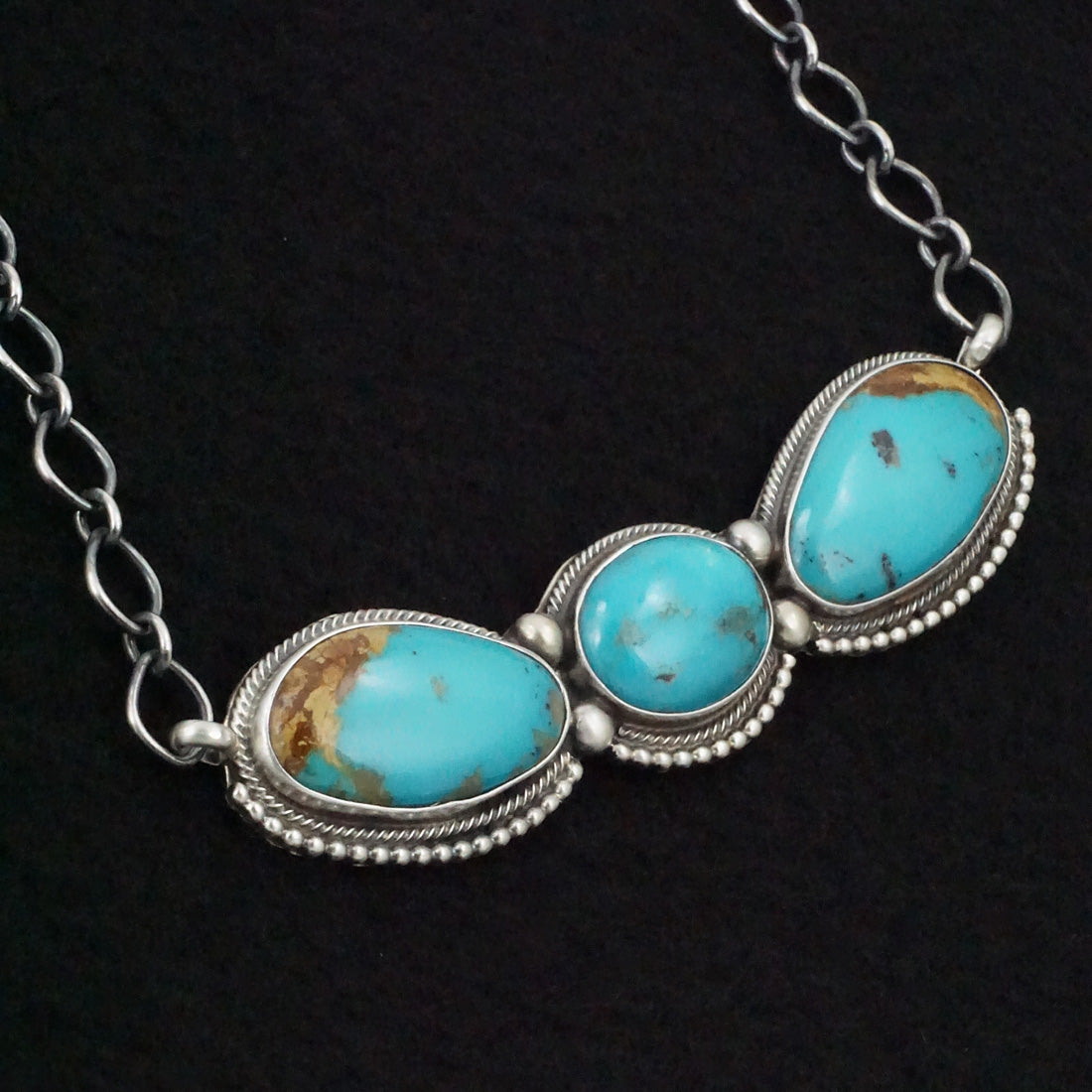 Kathleen Livingston Turquoise & Sterling Silver Necklace