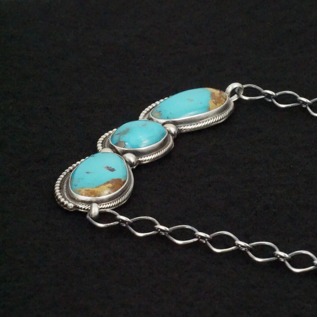 Kathleen Livingston Turquoise & Sterling Silver Necklace