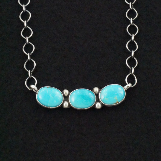 Kathleen Livingston Turquoise & Sterling Silver Necklace