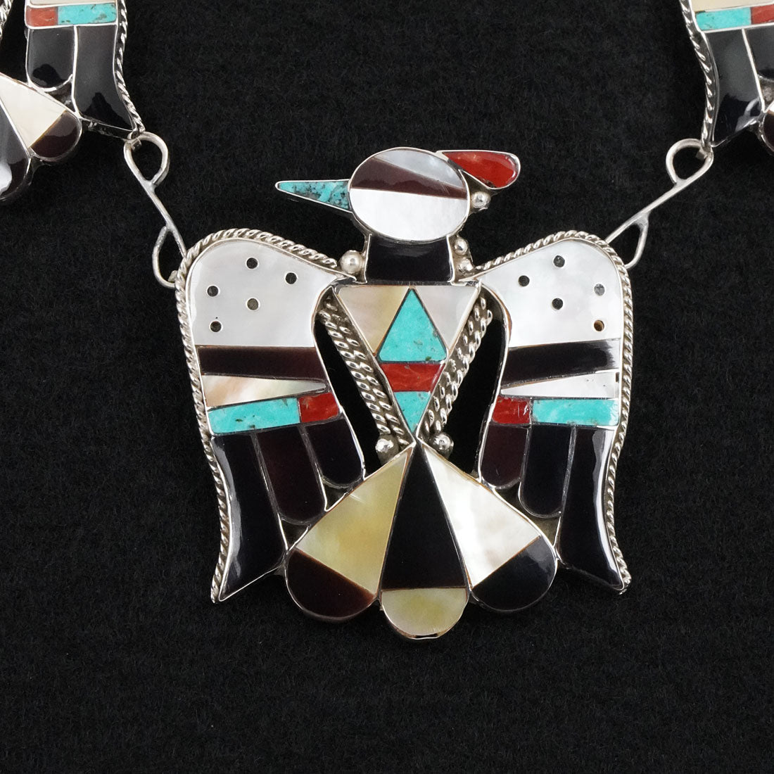 Corraine Shack Multi-Stone & Sterling Silver Necklace Set