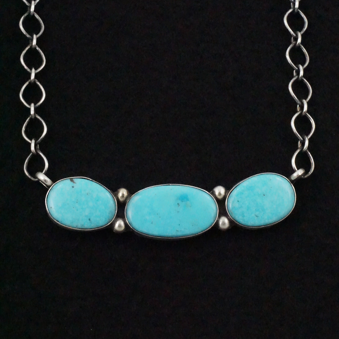 Kathleen Livingston Turquoise & Sterling Silver Necklace