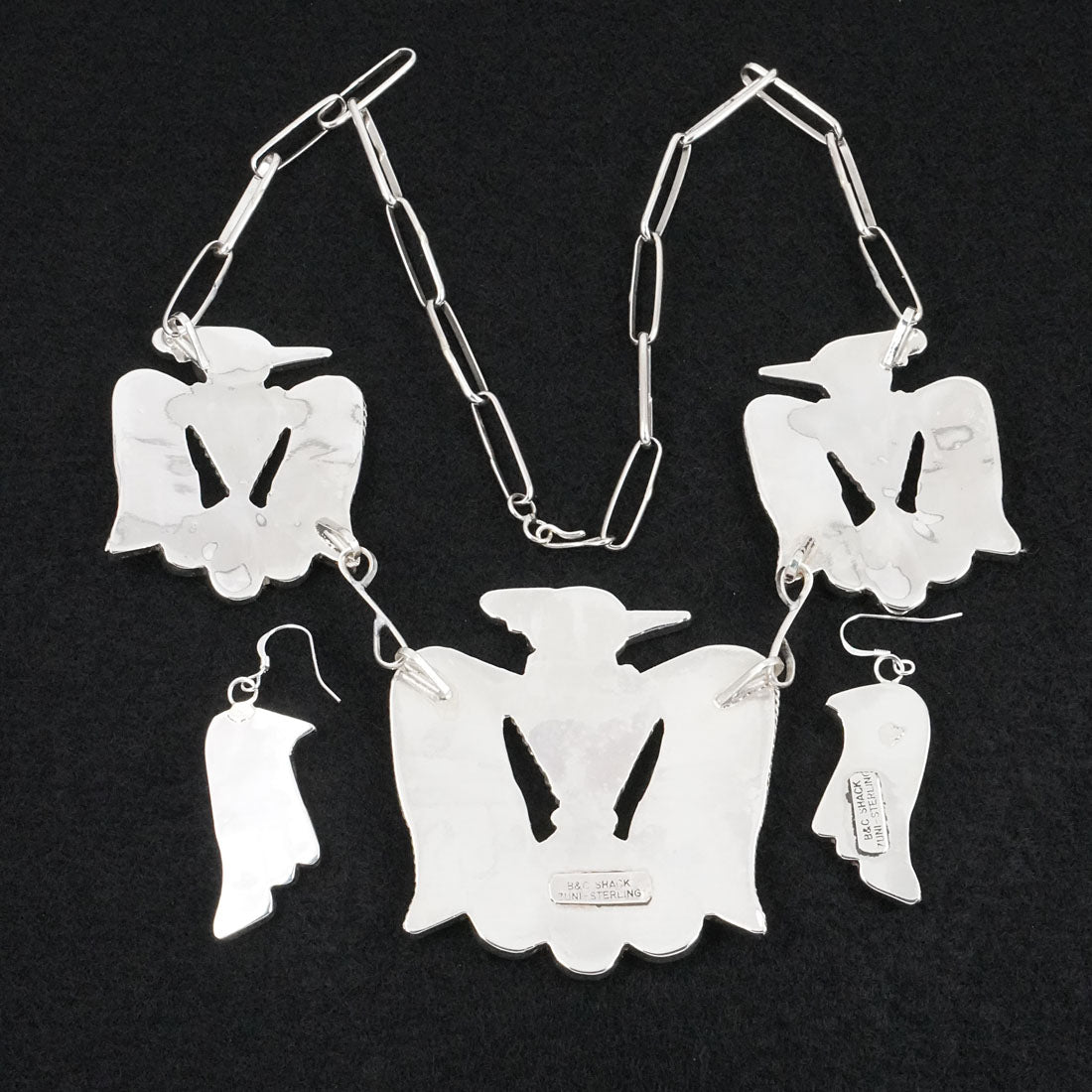 Corraine Shack Multi-Stone & Sterling Silver Necklace Set
