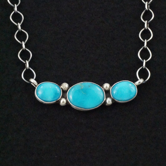 Kathleen Livingston Turquoise & Sterling Silver Necklace