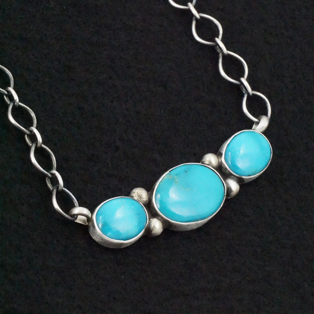 Kathleen Livingston Turquoise & Sterling Silver Necklace