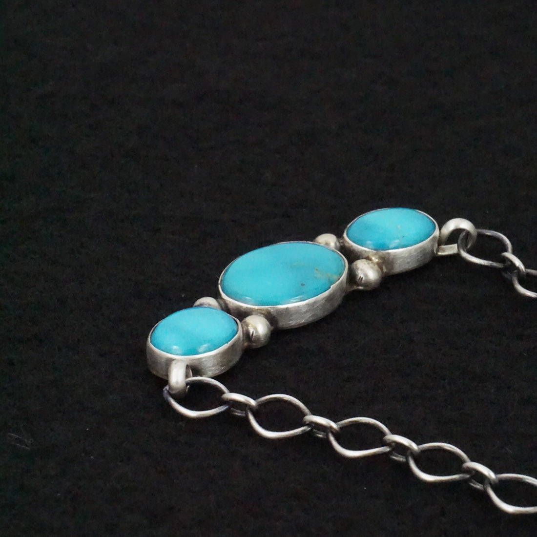 Kathleen Livingston Turquoise & Sterling Silver Necklace