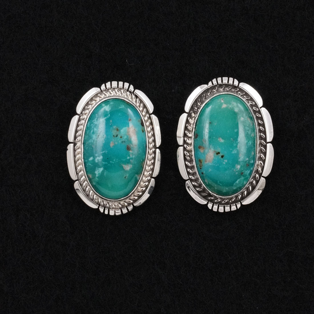 Irene Kee Turquoise & Sterling Silver Earrings