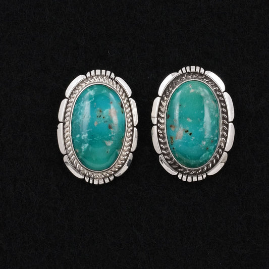 Irene Kee Turquoise & Sterling Silver Earrings