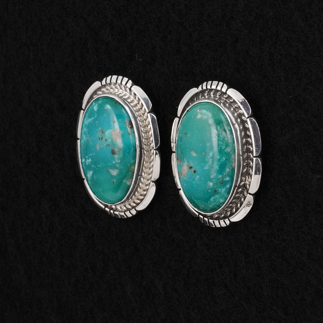 Irene Kee Turquoise & Sterling Silver Earrings
