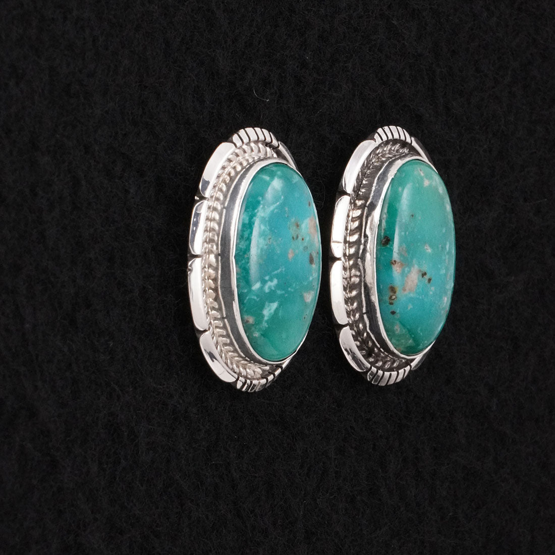 Irene Kee Turquoise & Sterling Silver Earrings