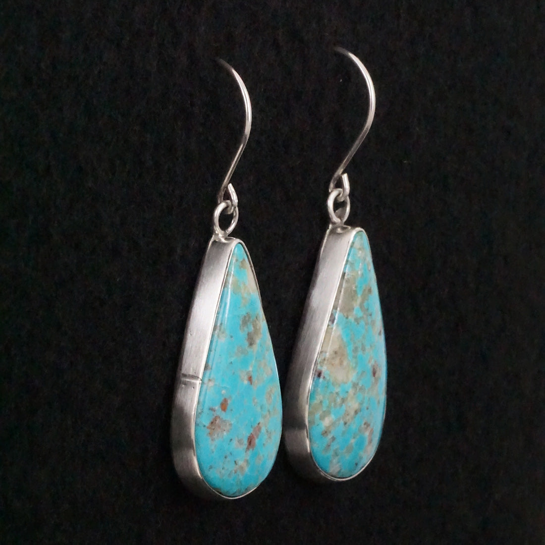 Rena Begay Turquoise & Sterling Silver Earrings