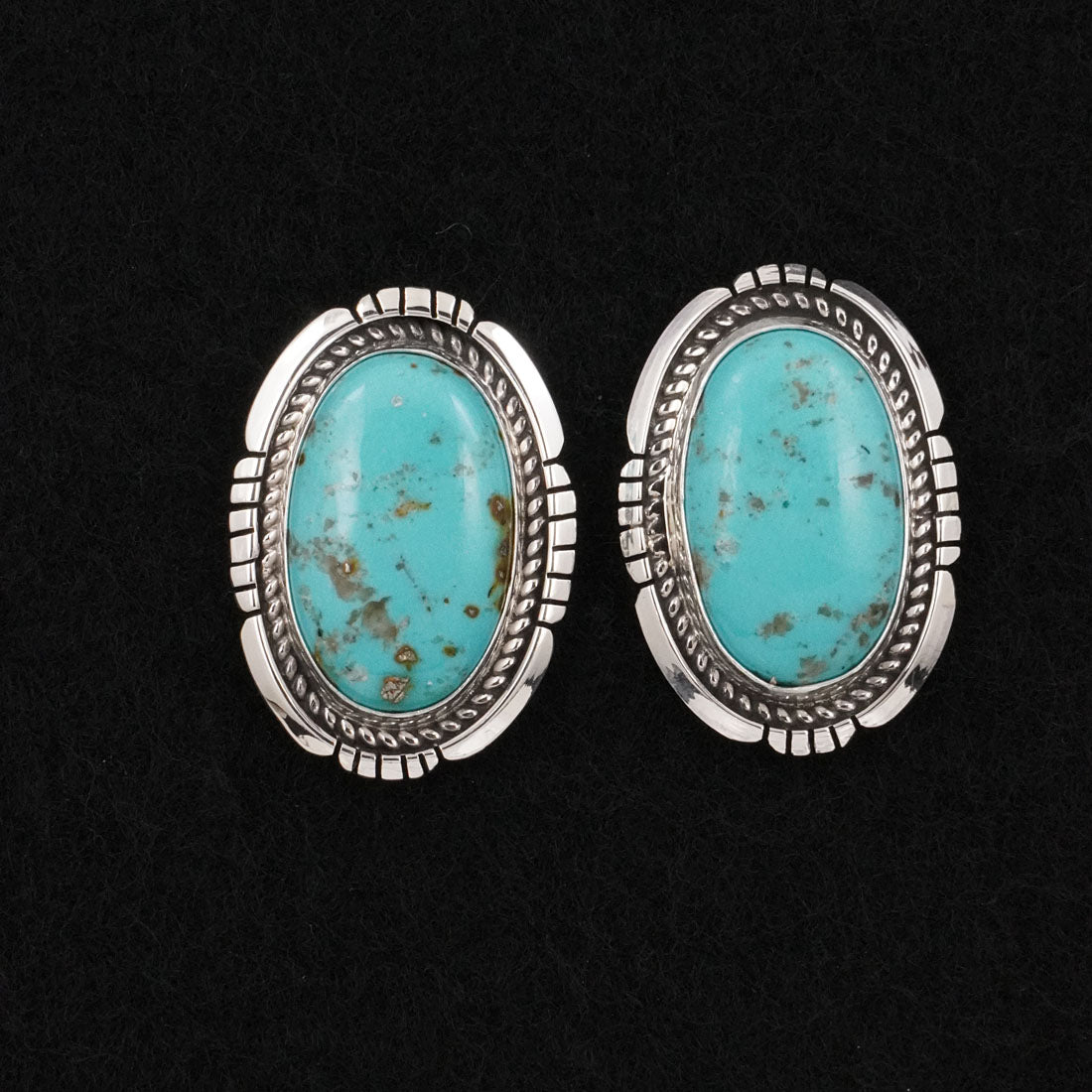 Irene Kee Turquoise & Sterling Silver Earrings
