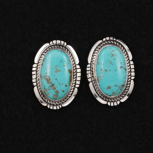 Irene Kee Turquoise & Sterling Silver Earrings