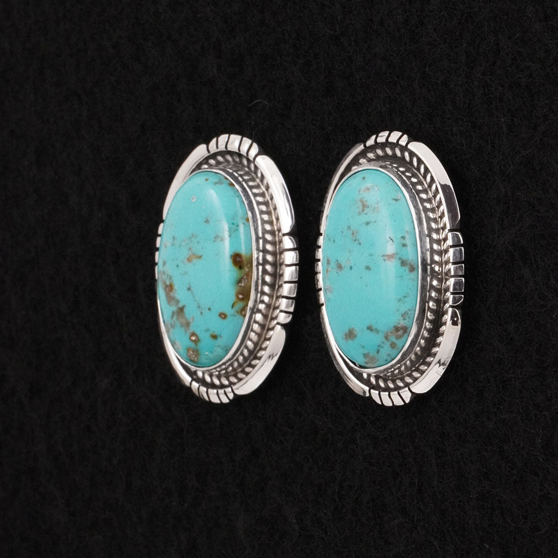 Irene Kee Turquoise & Sterling Silver Earrings
