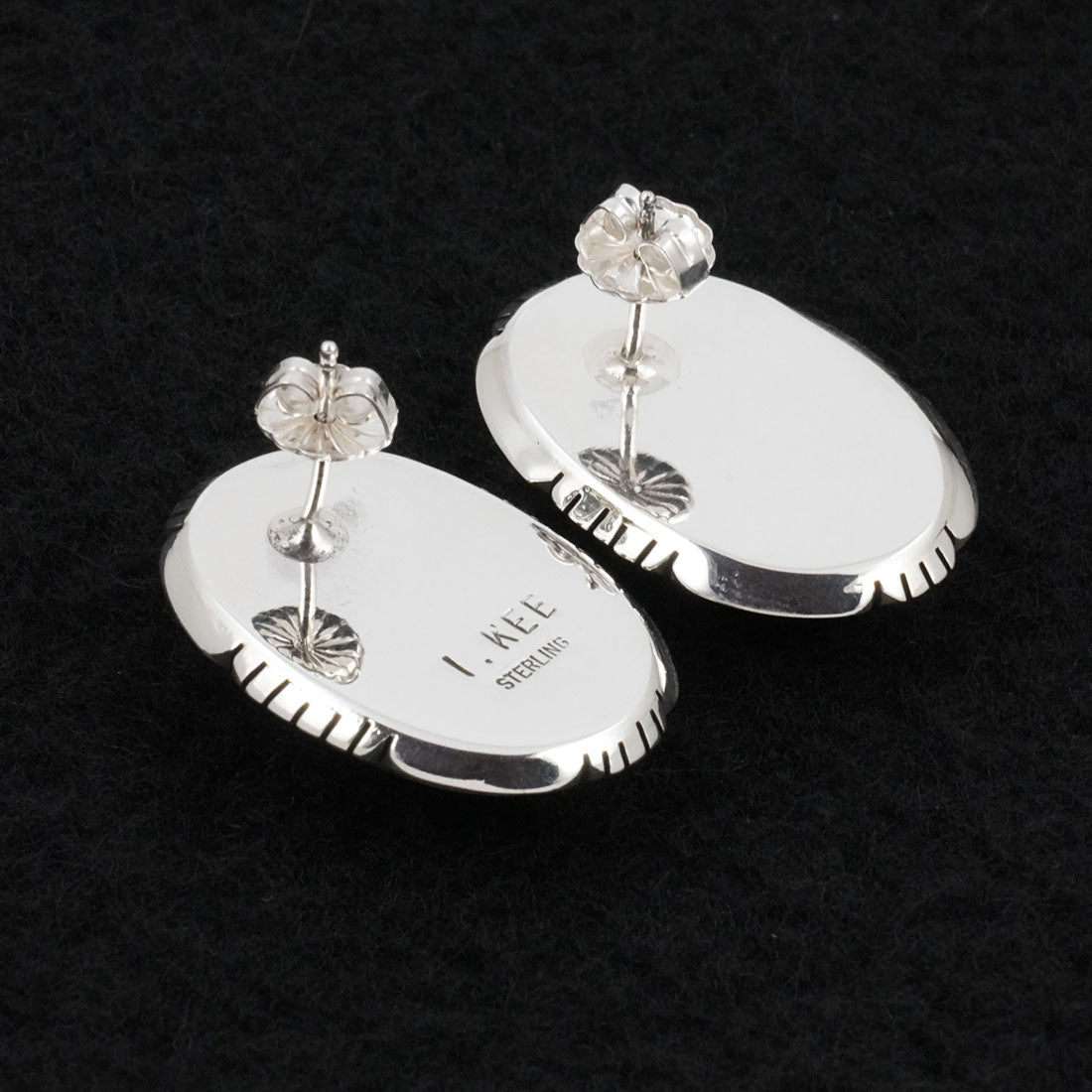 Irene Kee Turquoise & Sterling Silver Earrings