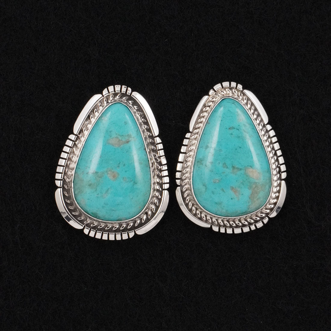 Irene Kee Turquoise & Sterling Silver Earrings