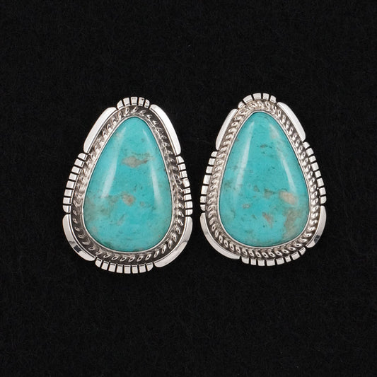 Irene Kee Turquoise & Sterling Silver Earrings