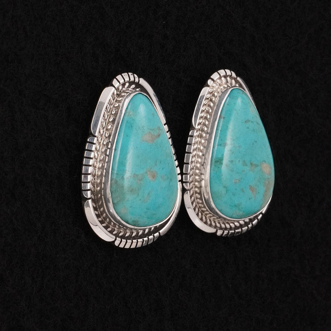 Irene Kee Turquoise & Sterling Silver Earrings