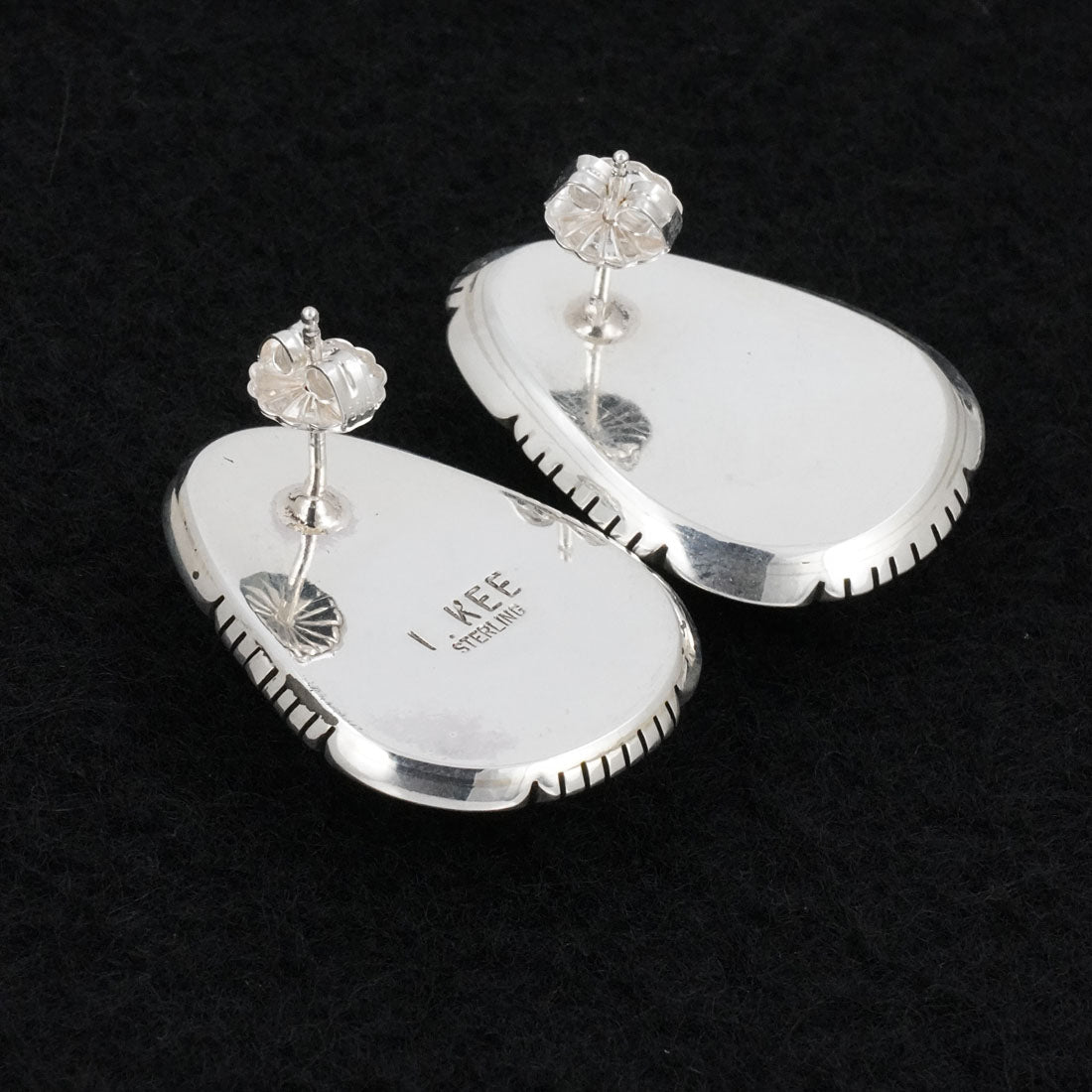 Irene Kee Turquoise & Sterling Silver Earrings