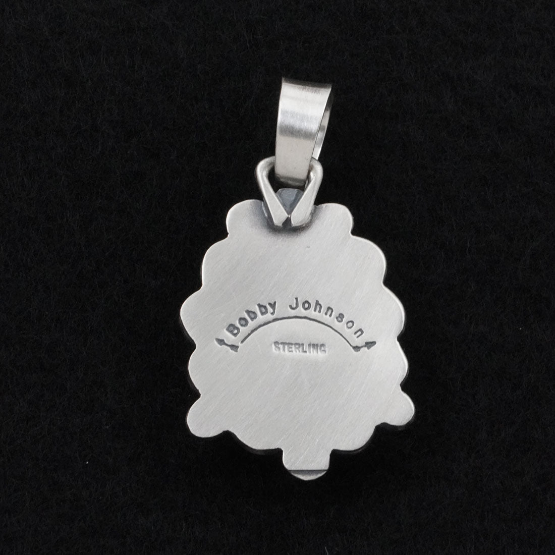 Bobby Johnson Turquoise & Sterling Silver Pendant