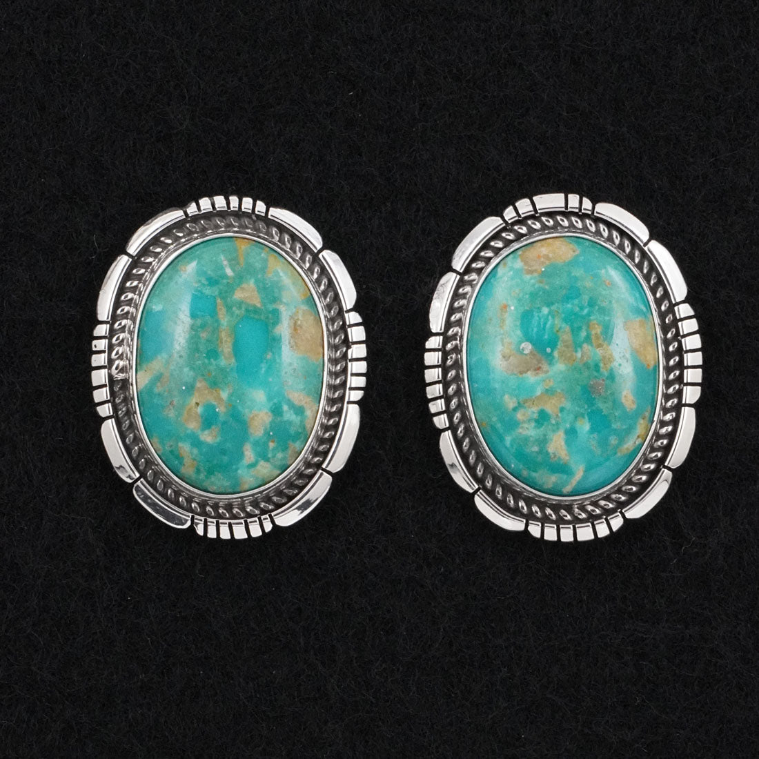 Irene Kee Turquoise & Sterling Silver Earrings