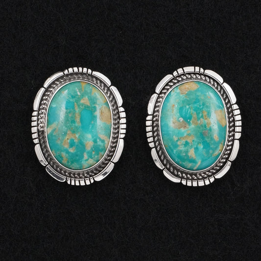 Irene Kee Turquoise & Sterling Silver Earrings