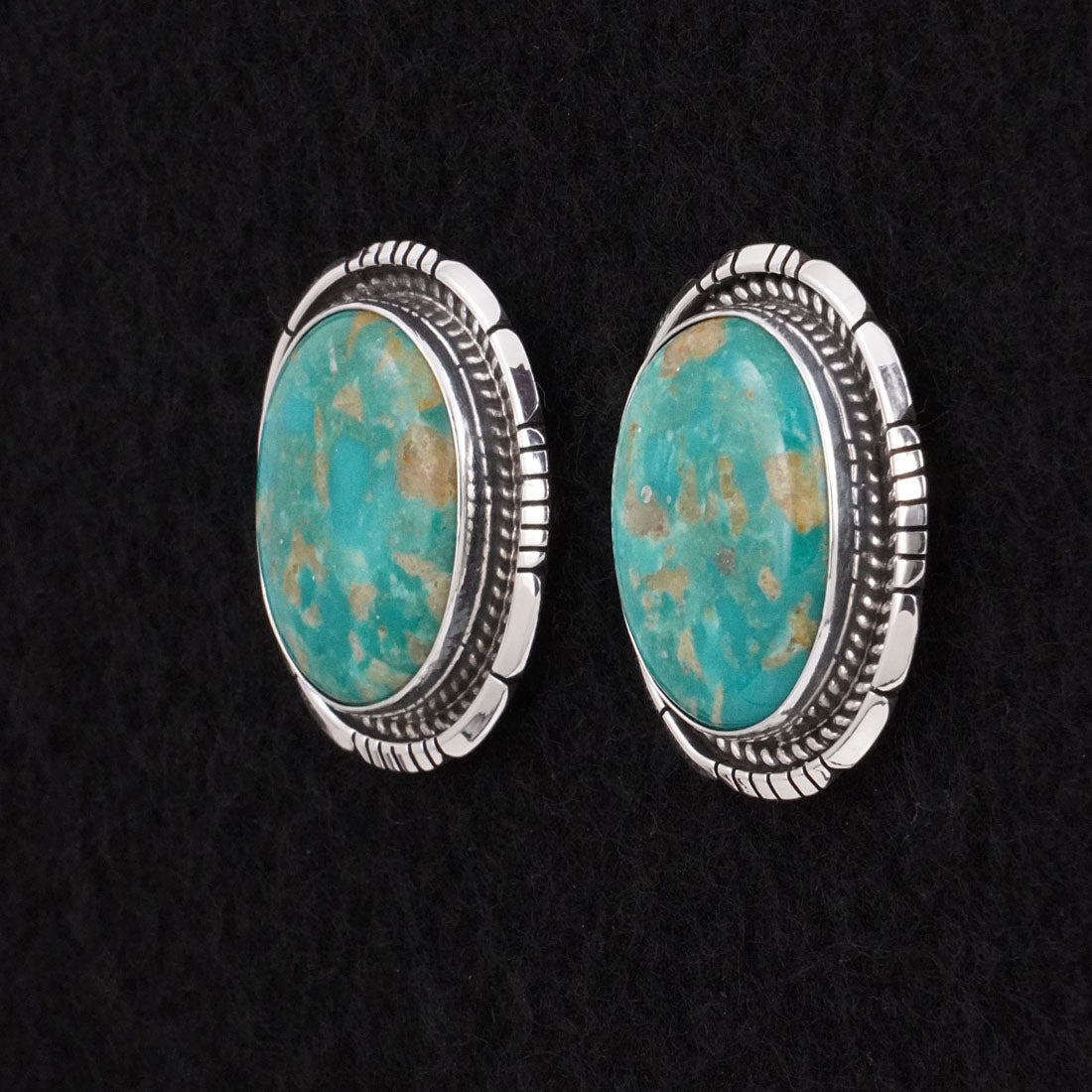 Irene Kee Turquoise & Sterling Silver Earrings