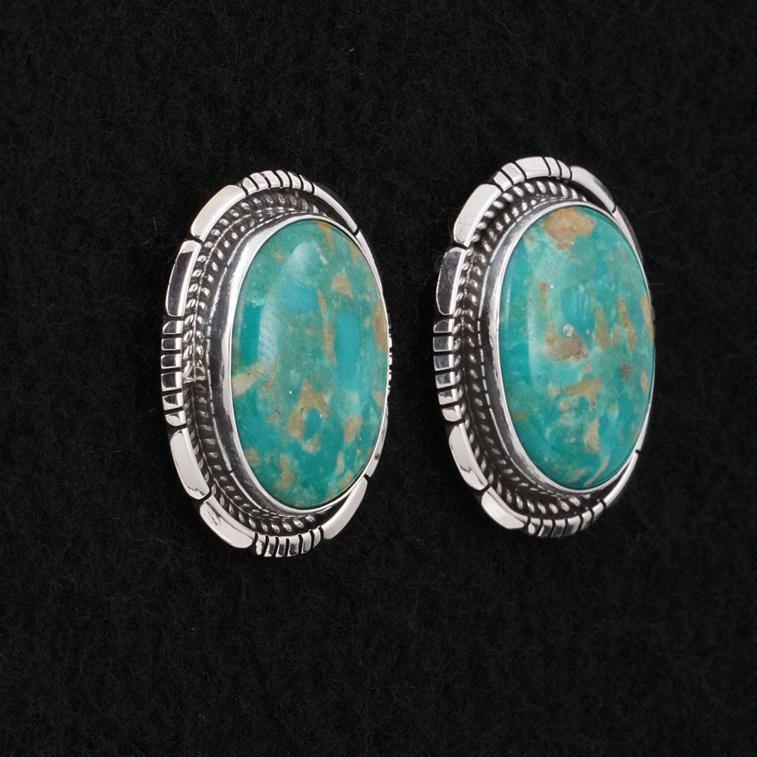 Irene Kee Turquoise & Sterling Silver Earrings