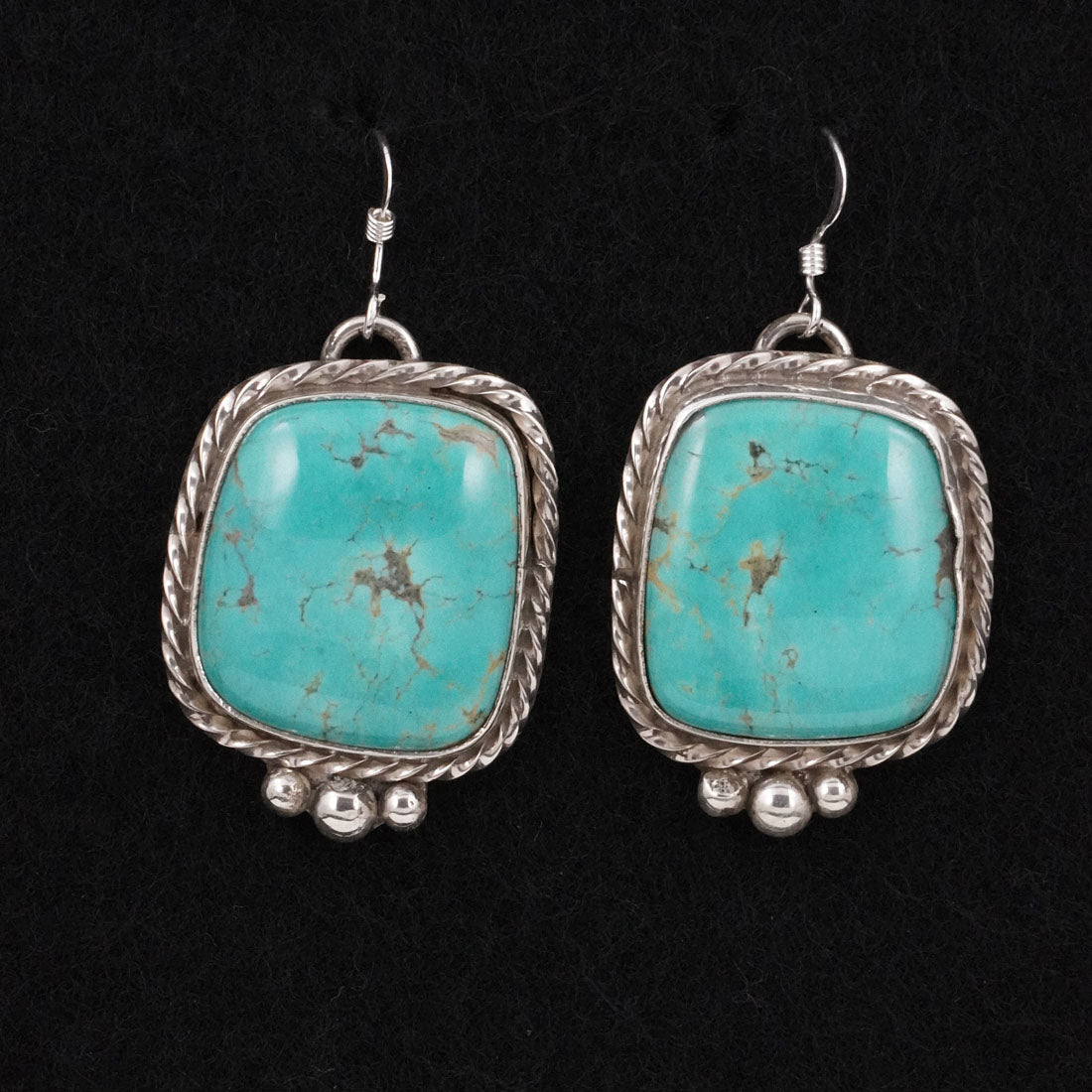 Aaron Robertson Turquoise & Sterling Silver Earrings