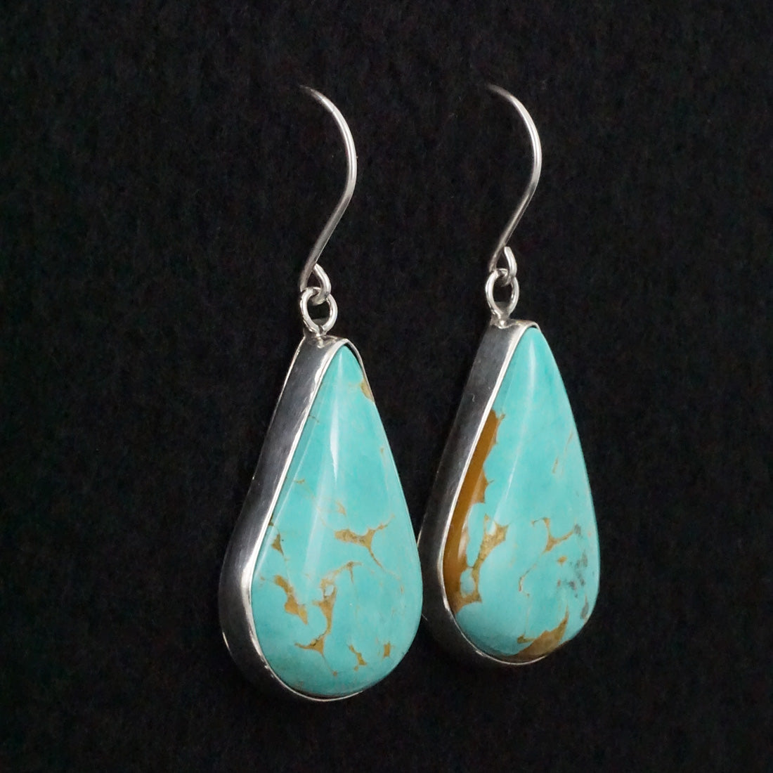 Rena Begay Turquoise & Sterling Silver Earrings