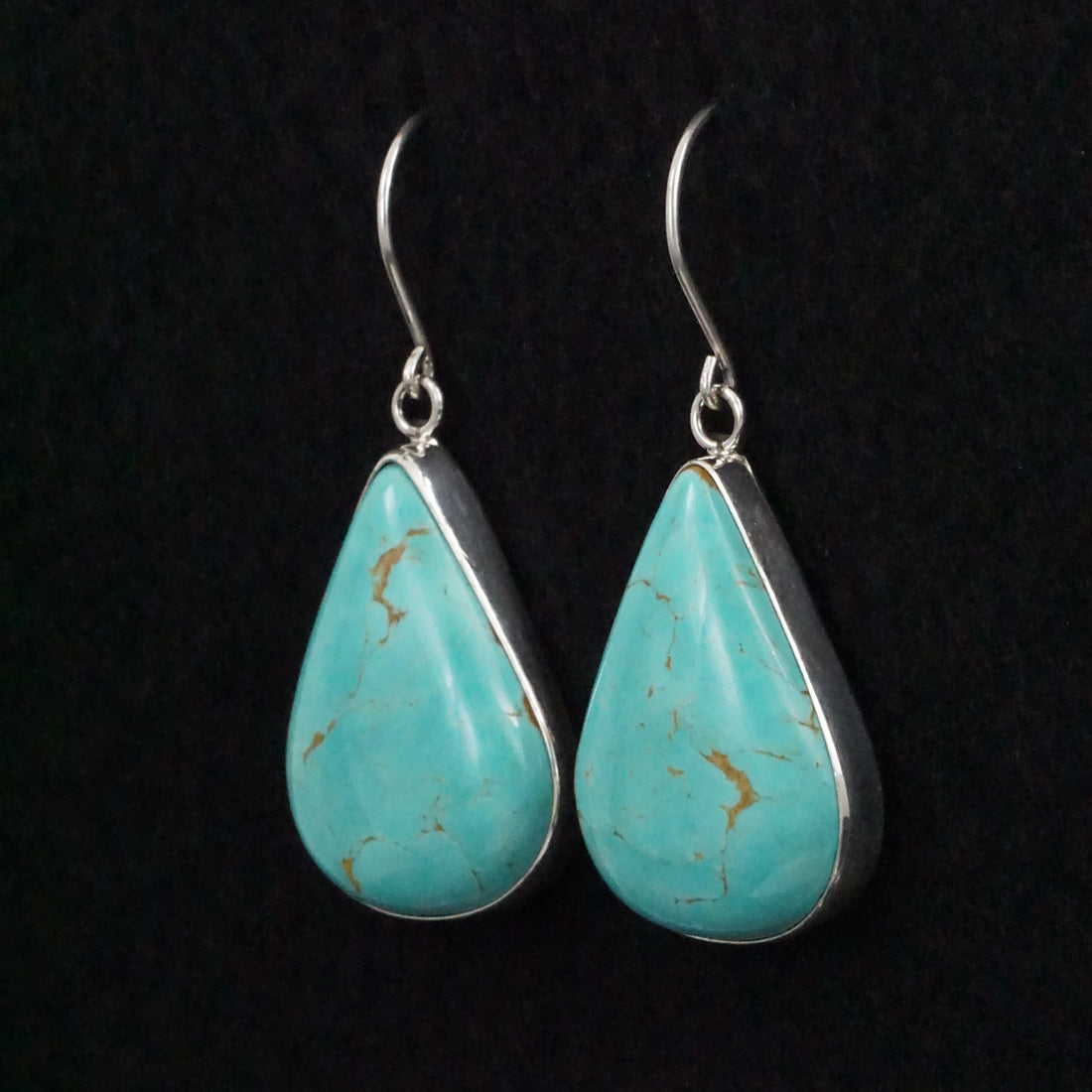 Rena Begay Turquoise & Sterling Silver Earrings