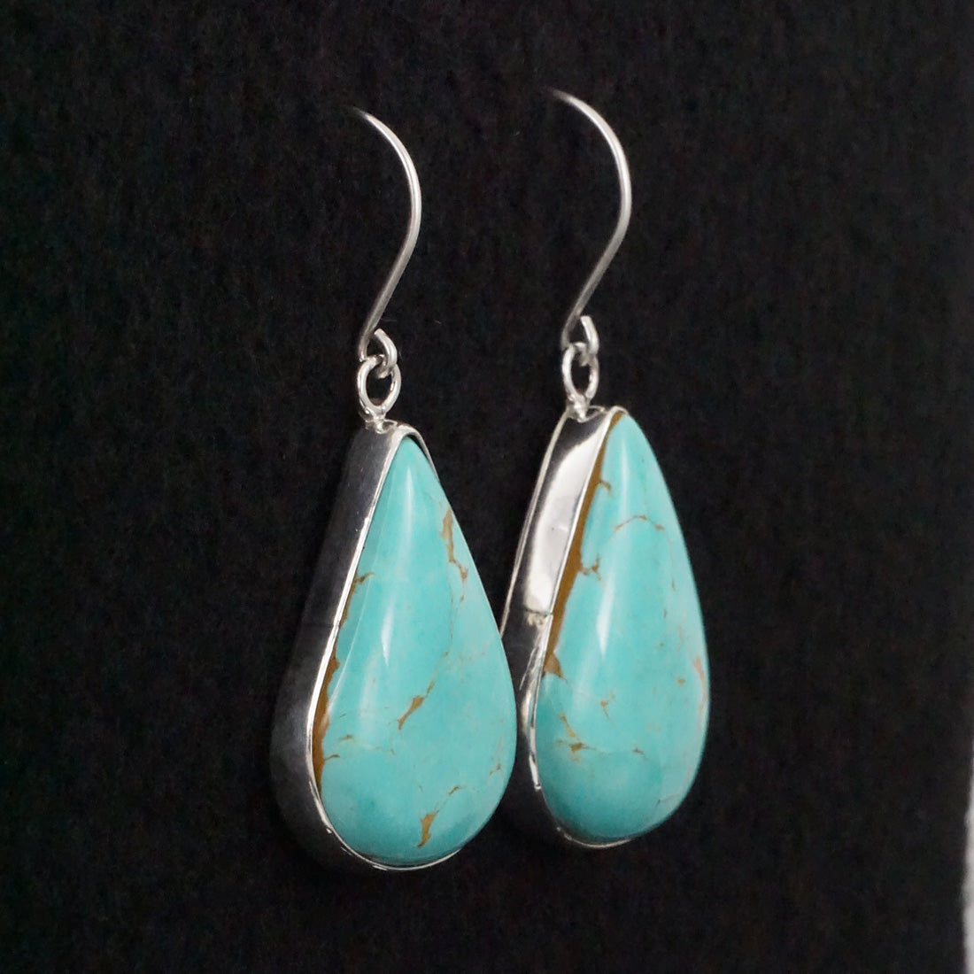 Rena Begay Turquoise & Sterling Silver Earrings