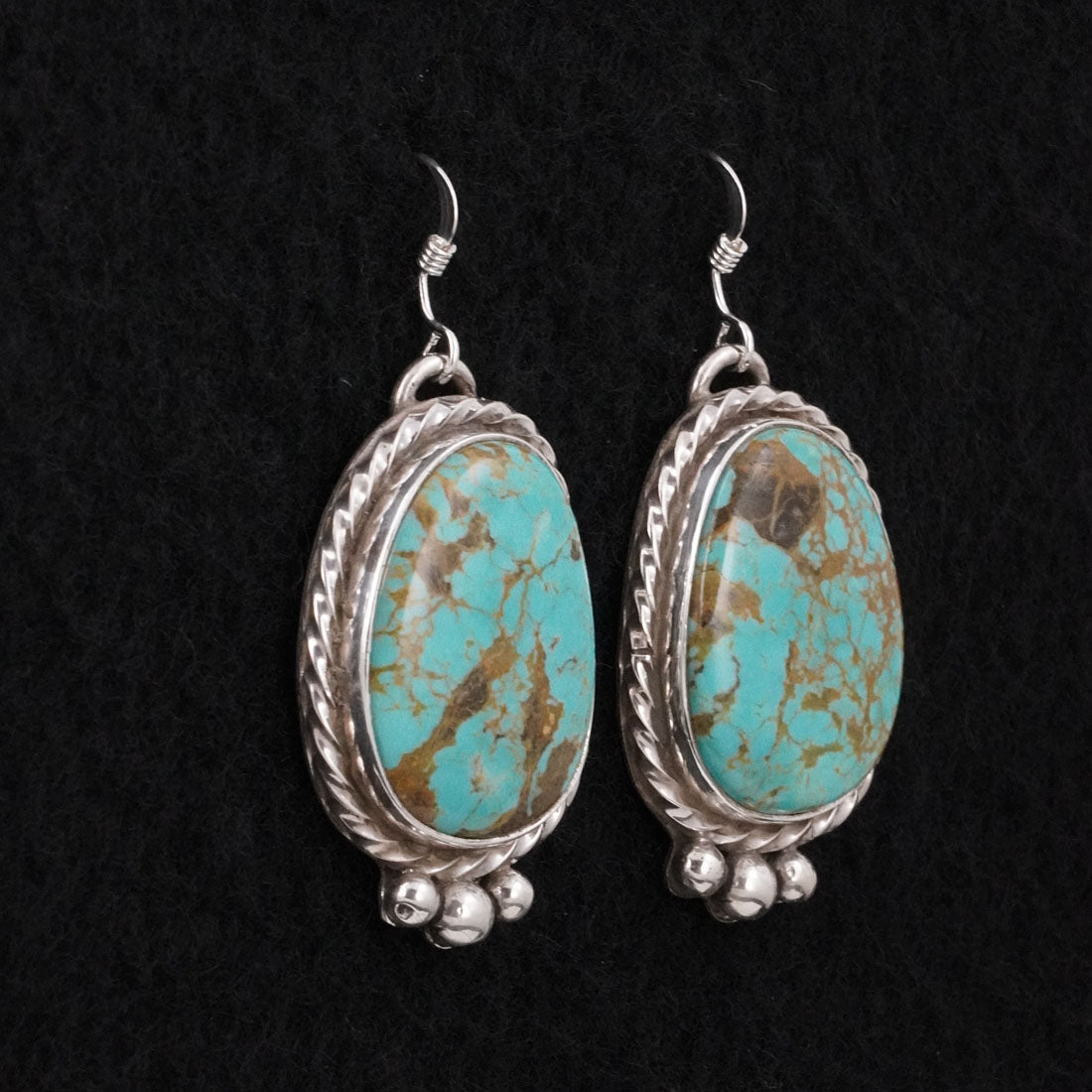 Aaron Robertson Turquoise & Sterling Silver Earrings