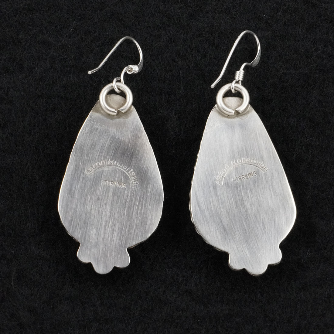 Aaron Robertson Turquoise & Sterling Silver Earrings