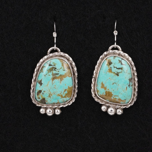 Aaron Robertson Turquoise & Sterling Silver Earrings