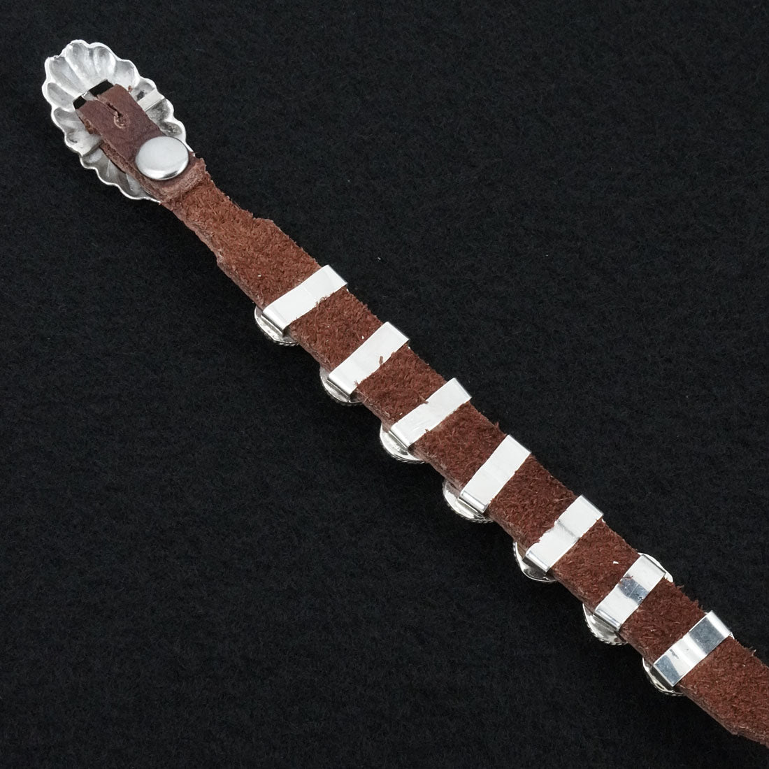 Marlene Ramone Turquoise, Sterling Silver & Leather Bracelet