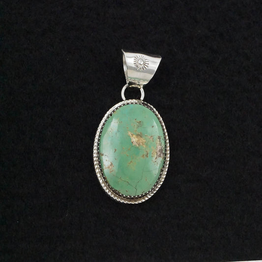 Ernest Hawthorne Turquoise & Sterling Silver Pendant