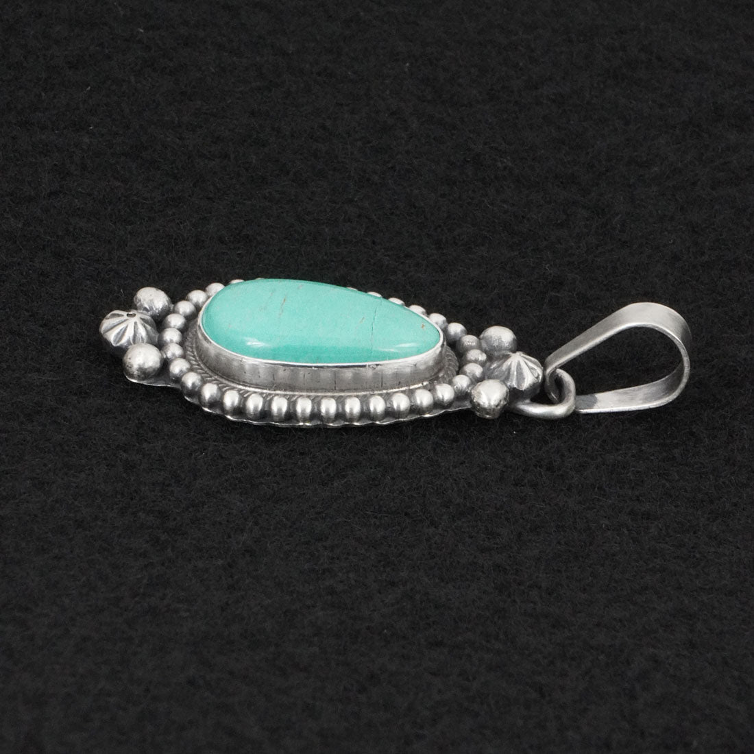 Darrin Livingston Turquoise & Sterling Silver Pendant