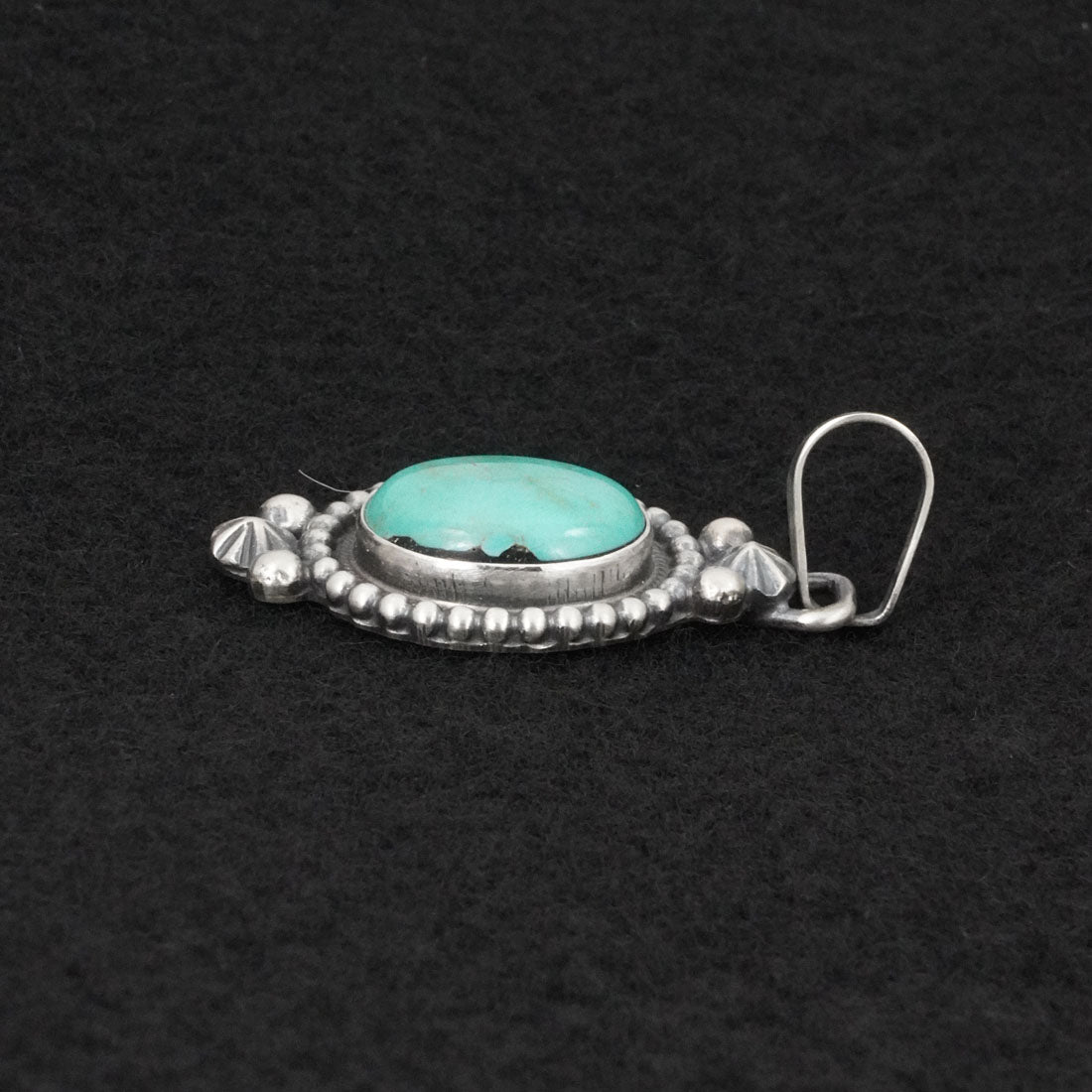 Darrin Livingston Turquoise & Sterling Silver Pendant